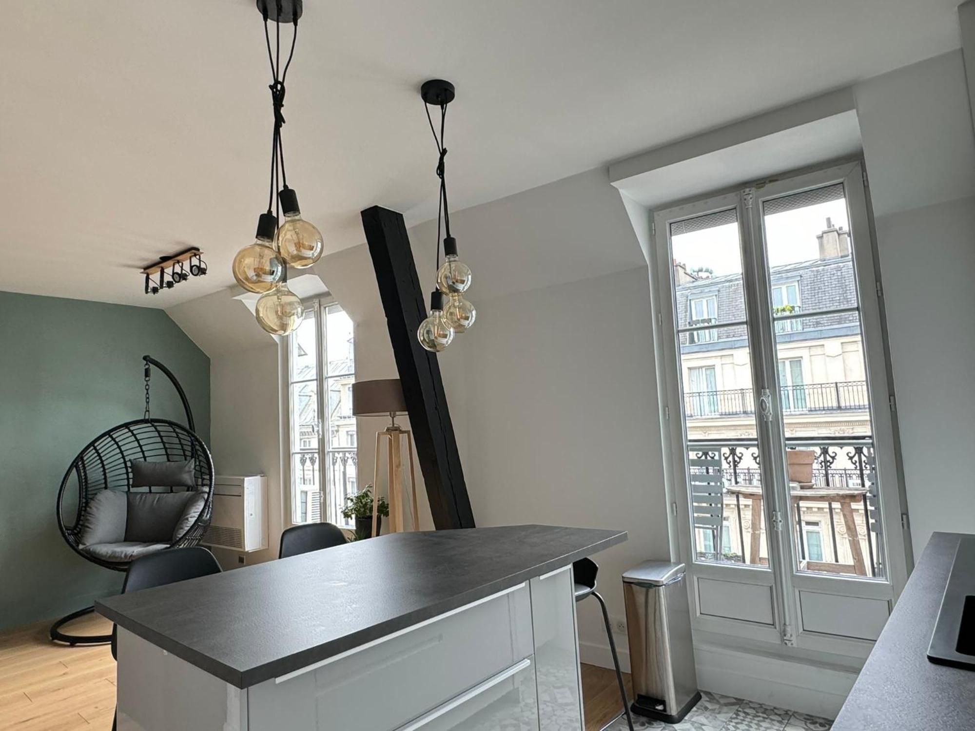 Paris Central 1 Bedroom Apartment With Ac Exteriör bild